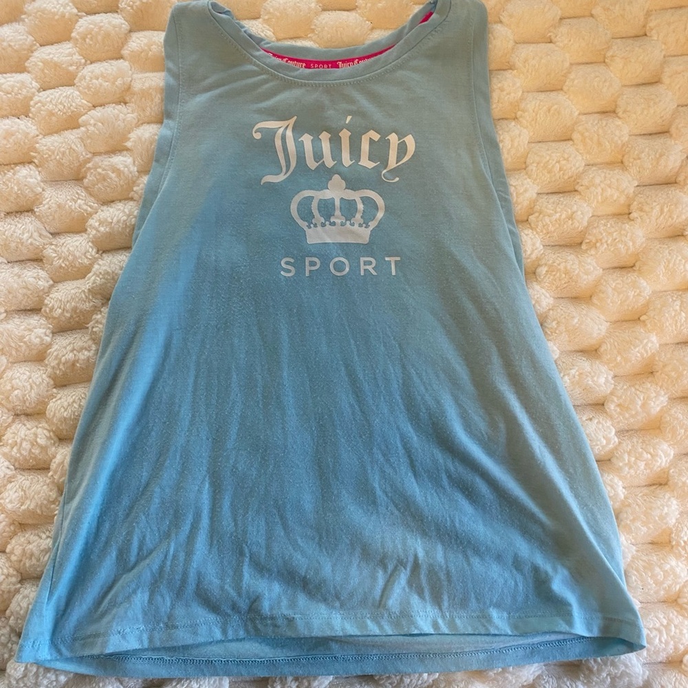 Juicy Couture Sport Light Blue Tank